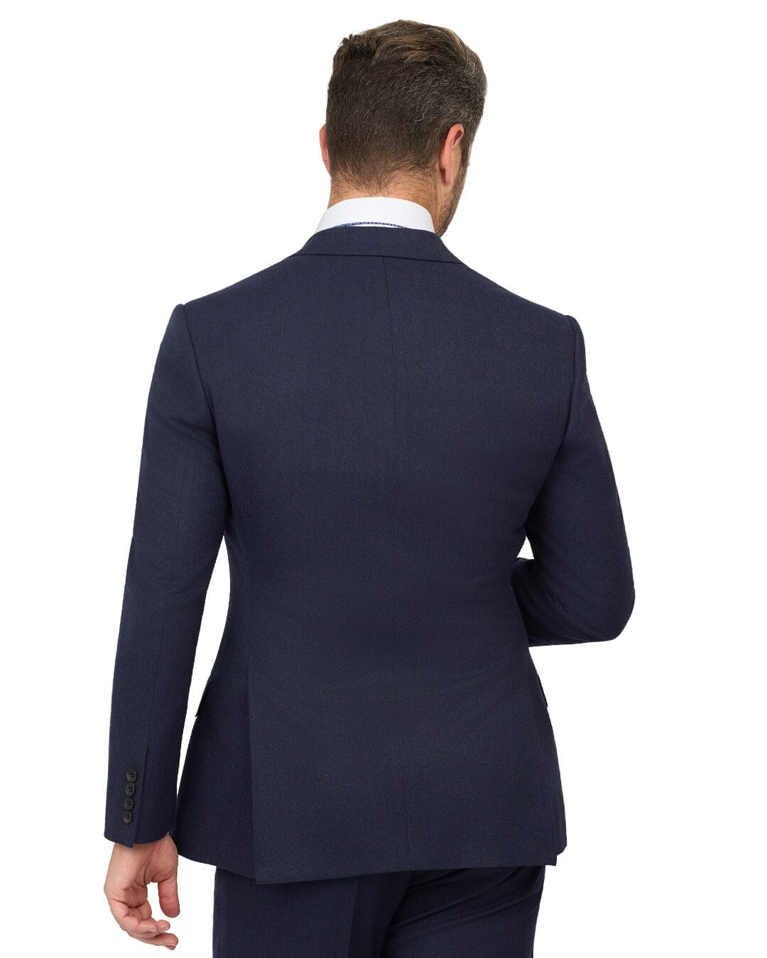 Gagliardi Navy Suit Mid Navy Microweave
