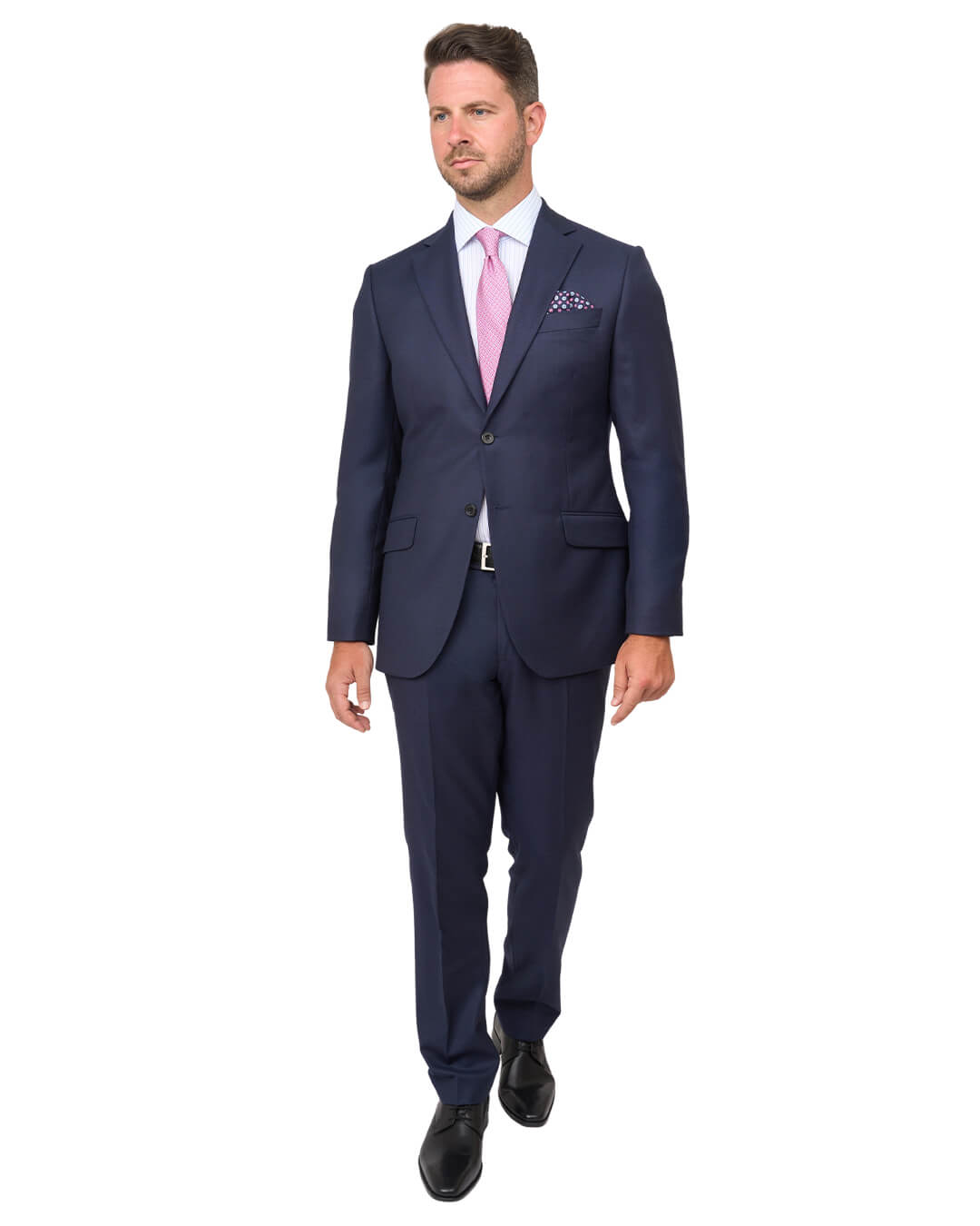 Gagliardi Navy Birdseye Suit