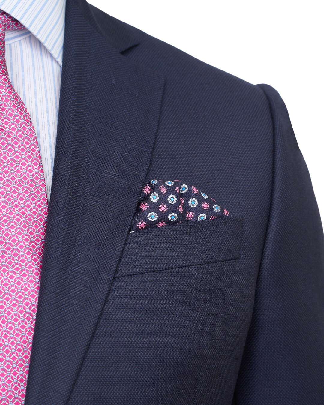 Gagliardi Navy Birdseye Suit