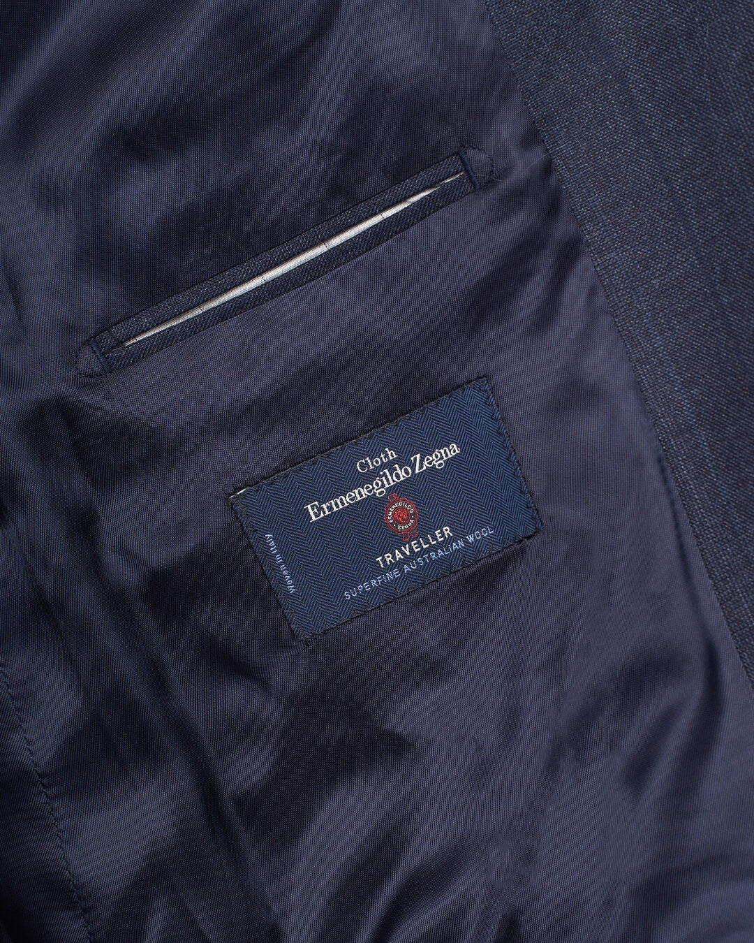 Gagliardi Blue Check Sharkskin Suit