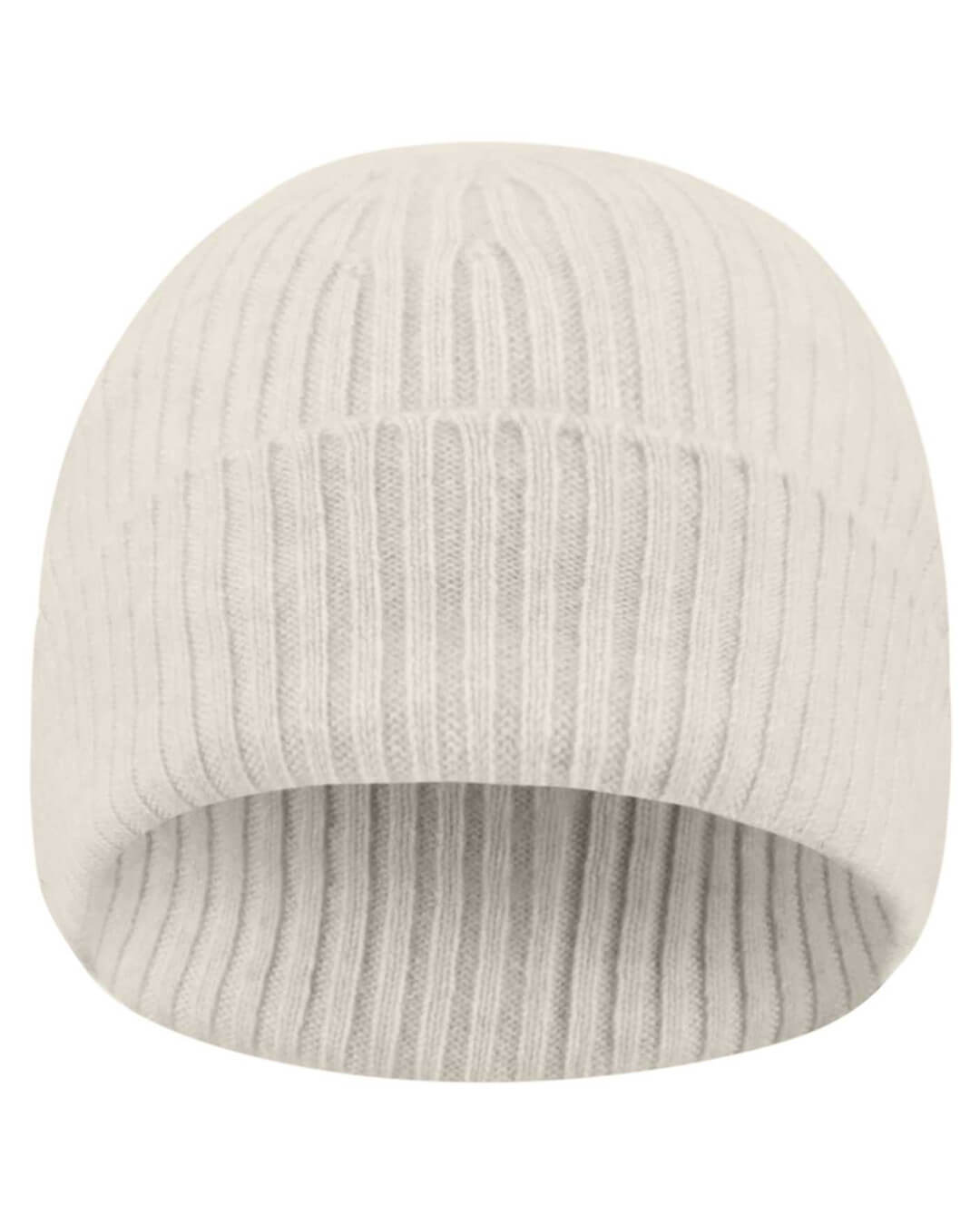 Fynch-Hatton Beanies ONE Fynch-Hatton Off White Merino Cashmere Beanie