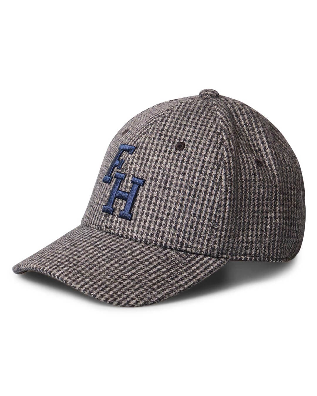 Fynch-Hatton Caps ONE Flannel Cap Dark Grey F950 AW24 New  14140430F950