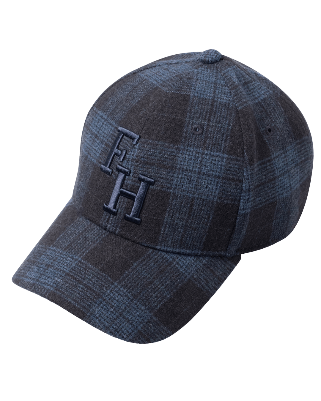 Fynch-Hatton Caps ONE Fynch-Hatton Blue Fynch-Hatton Flannel Cap Ink Blue F661