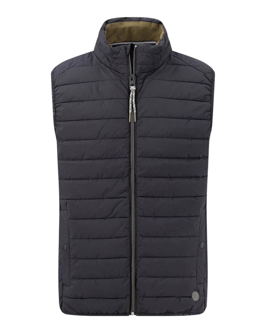 Fynch-Hatton Gilets Fynch-Hatton Black Basic Light Down Gilet