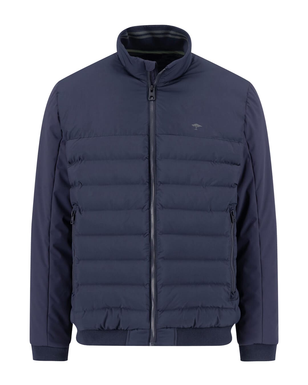 Fynch-Hatton Jackets BASIC PUFFER HYBRID GRS NAVY F688