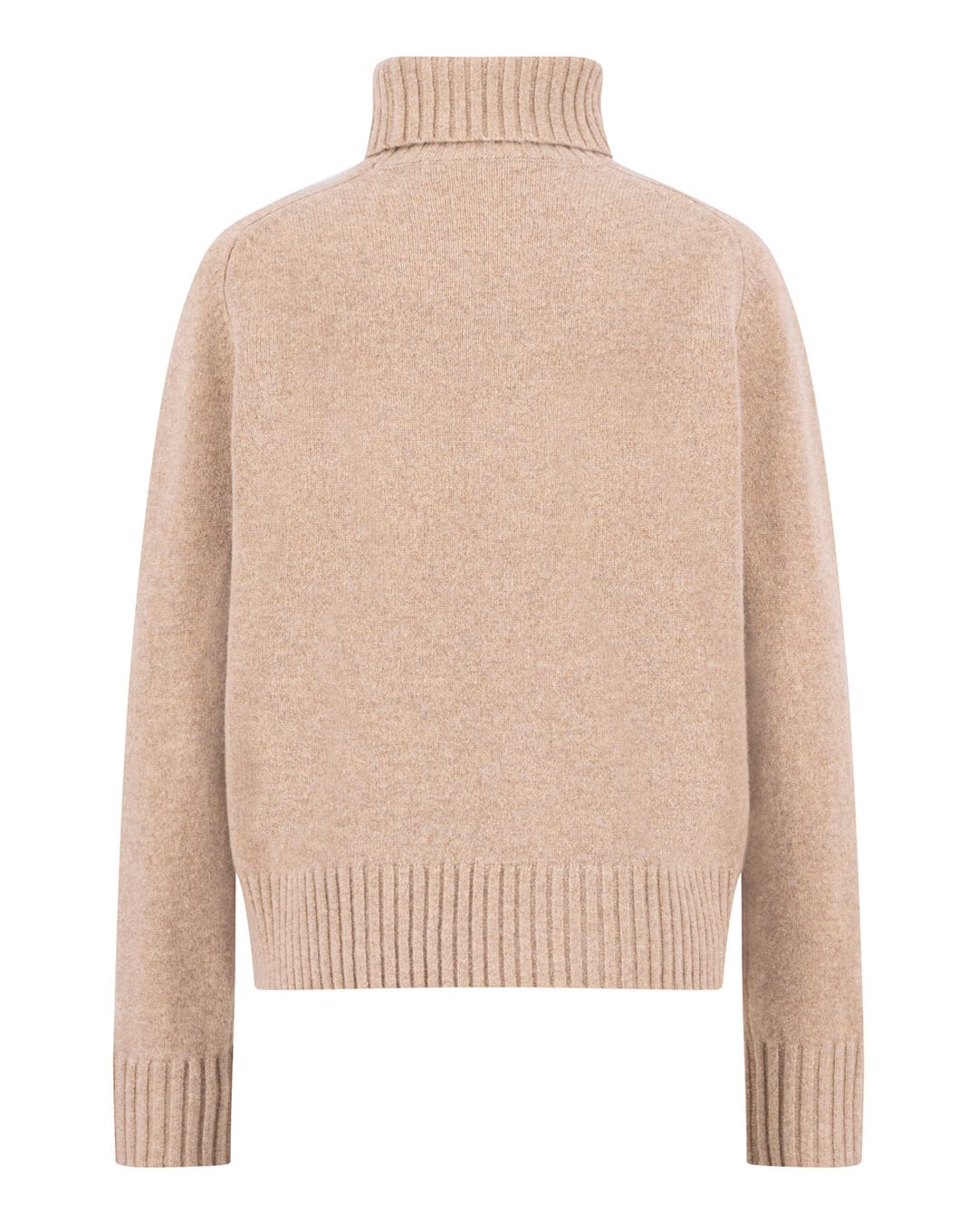 Fynch-Hatton Jumpers Fynch-Hatton Beige Rollneck Merinowool Pullover Jumper