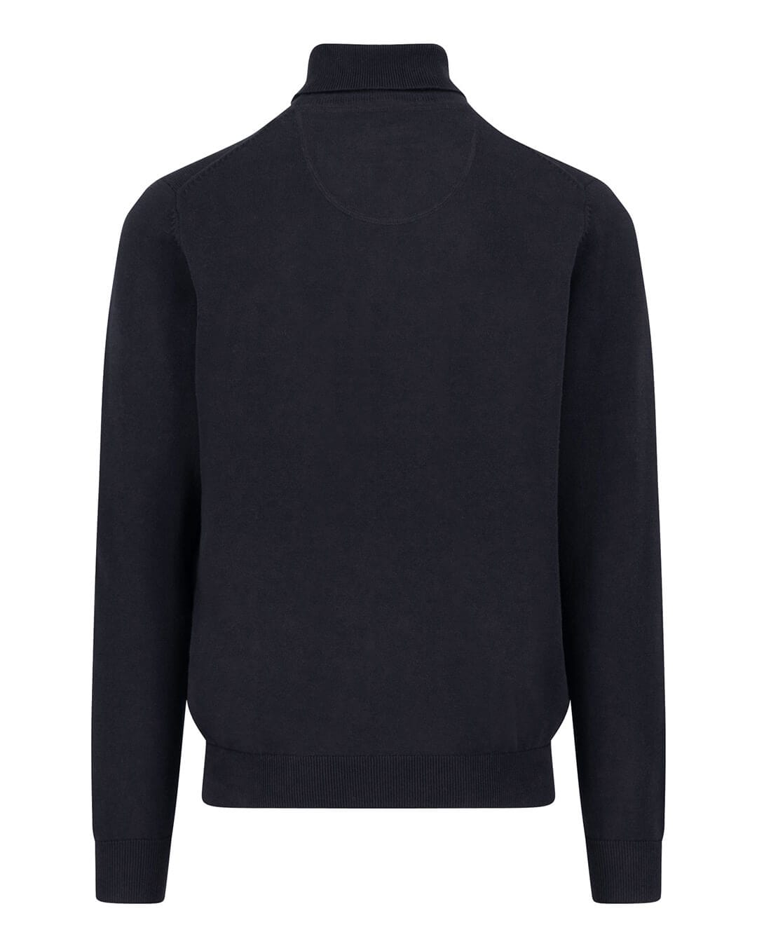 Fynch-Hatton Jumpers Fynch-Hatton Black Rollneck Superfine Jumper