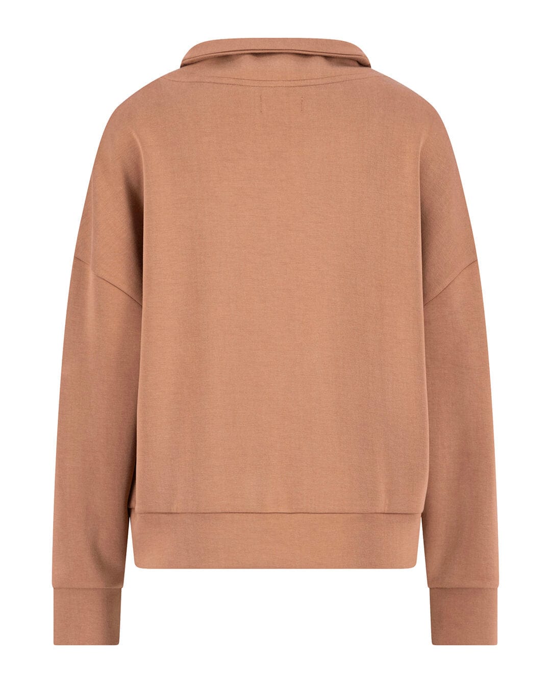 Fynch-Hatton Jumpers Fynch-Hatton Brown Troyer Ls Cozi Touch Sweater