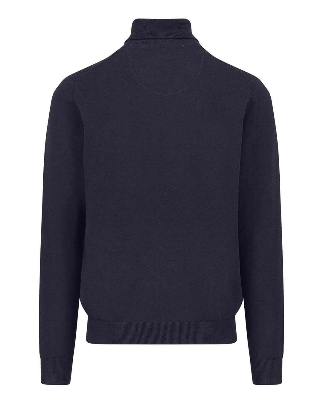 Fynch-Hatton Jumpers Fynch-Hatton Navy Rollneck Superfine Jumper