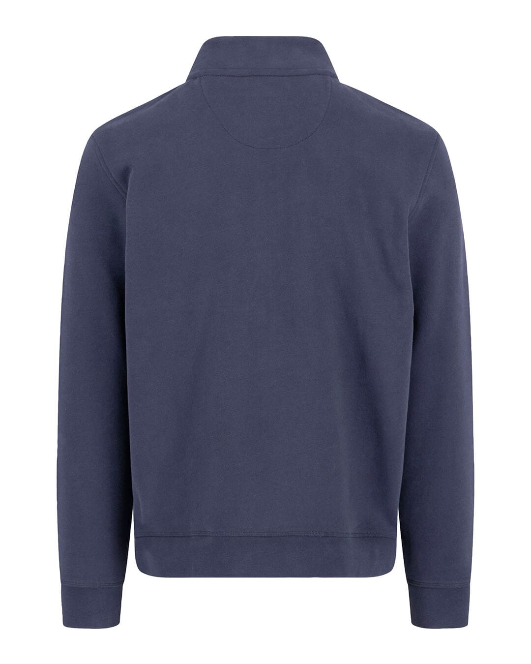 Fynch-Hatton Jumpers Fynch-Hatton Navy Sweat Troyer-Zip Half-Zip Sweater