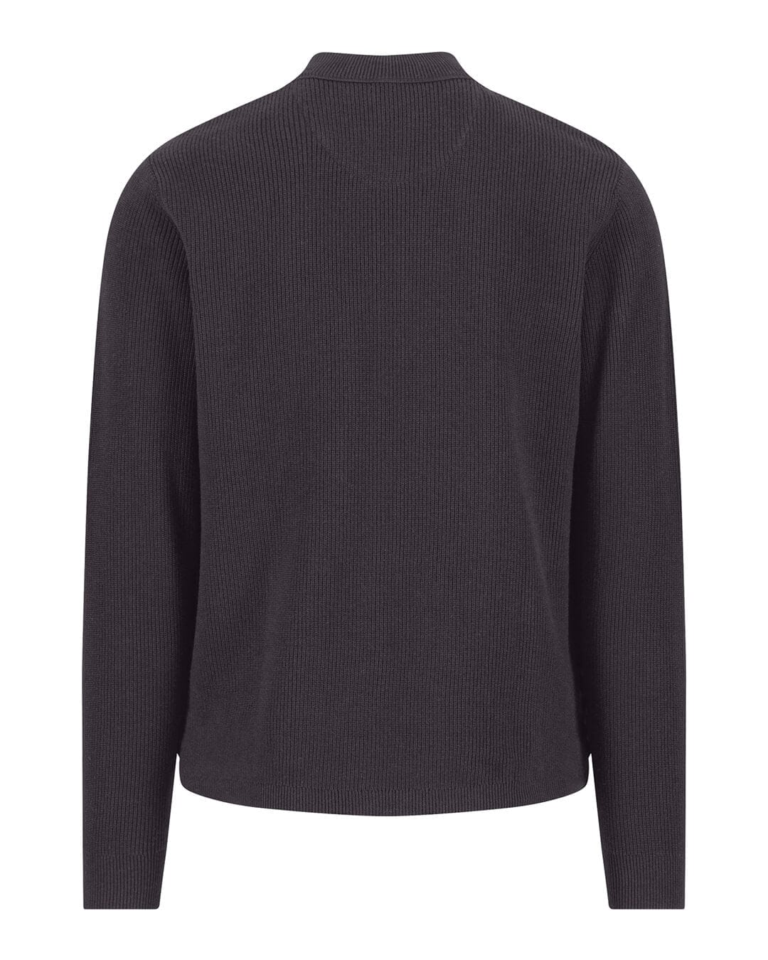 Fynch-Hatton Jumpers HYBRID CARDIGAN NYLON CHARCOAL F998