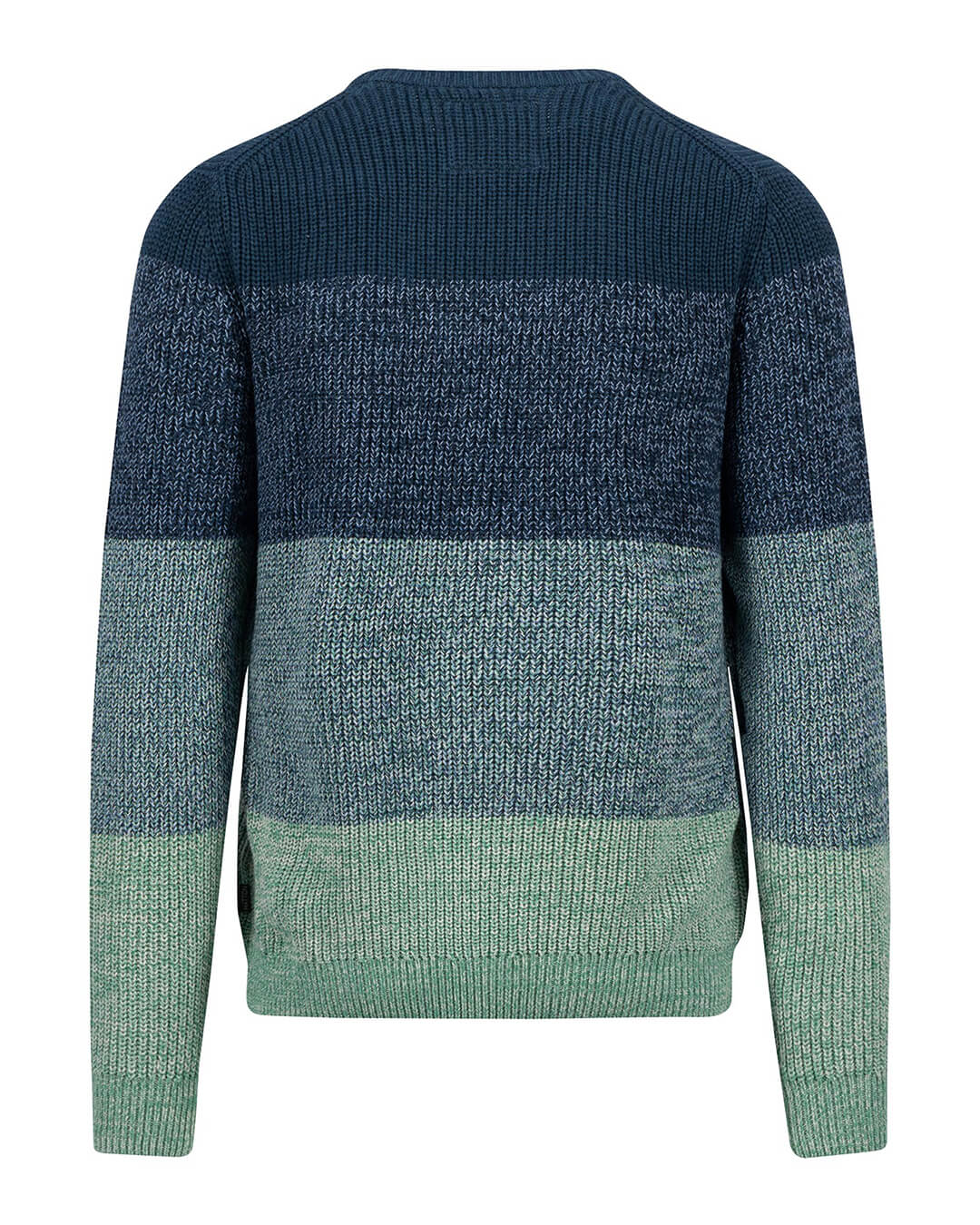 Fynch-Hatton Jumpers O-Neck Mouline Degrade Dark Teal F624 AW24 New  1409246F624