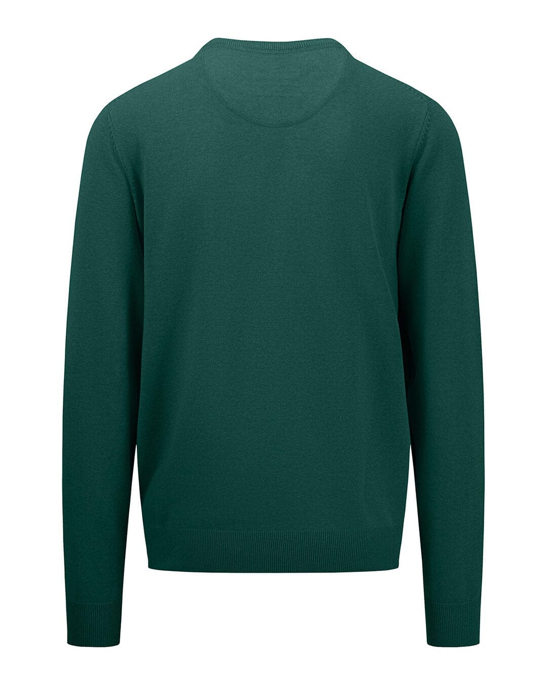 Fynch-Hatton Jumpers O-Neck Superfine Dark Emerald F707 AW24 New  1414210F707