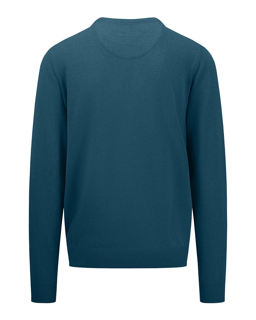 Fynch-Hatton Jumpers O-Neck Superfine Dark Teal F624 AW24 New  1414210F624