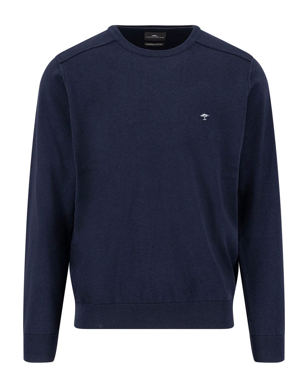 Fynch-Hatton Jumpers O-NECK SUPERFINE PLUS NAVY F690