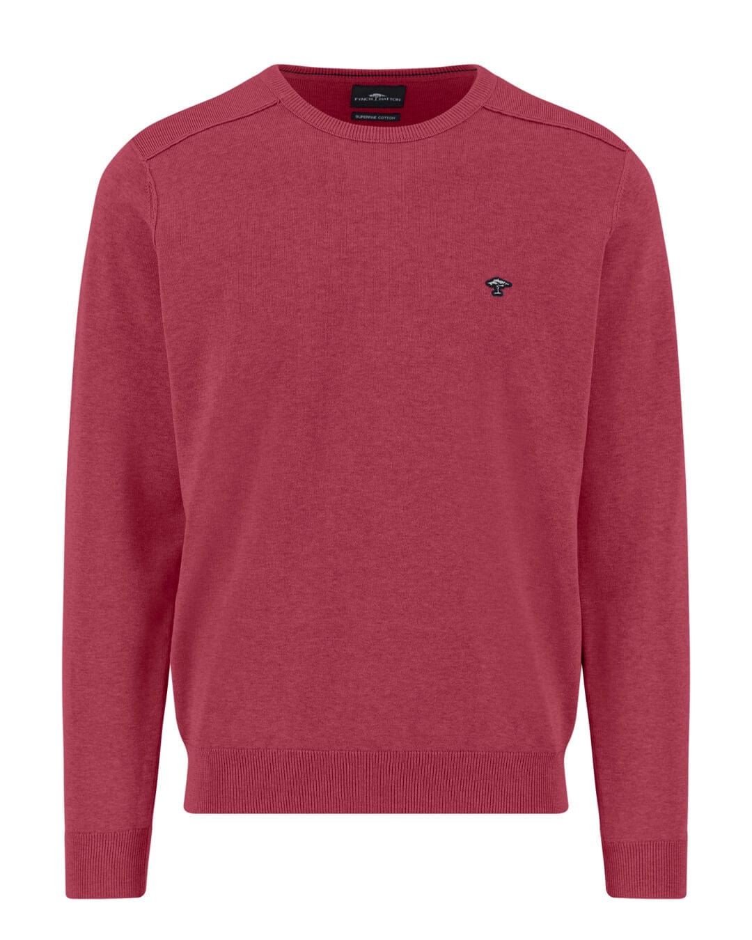 Fynch-Hatton Jumpers O-NECK SUPERFINE PLUS RASPBERRY F415