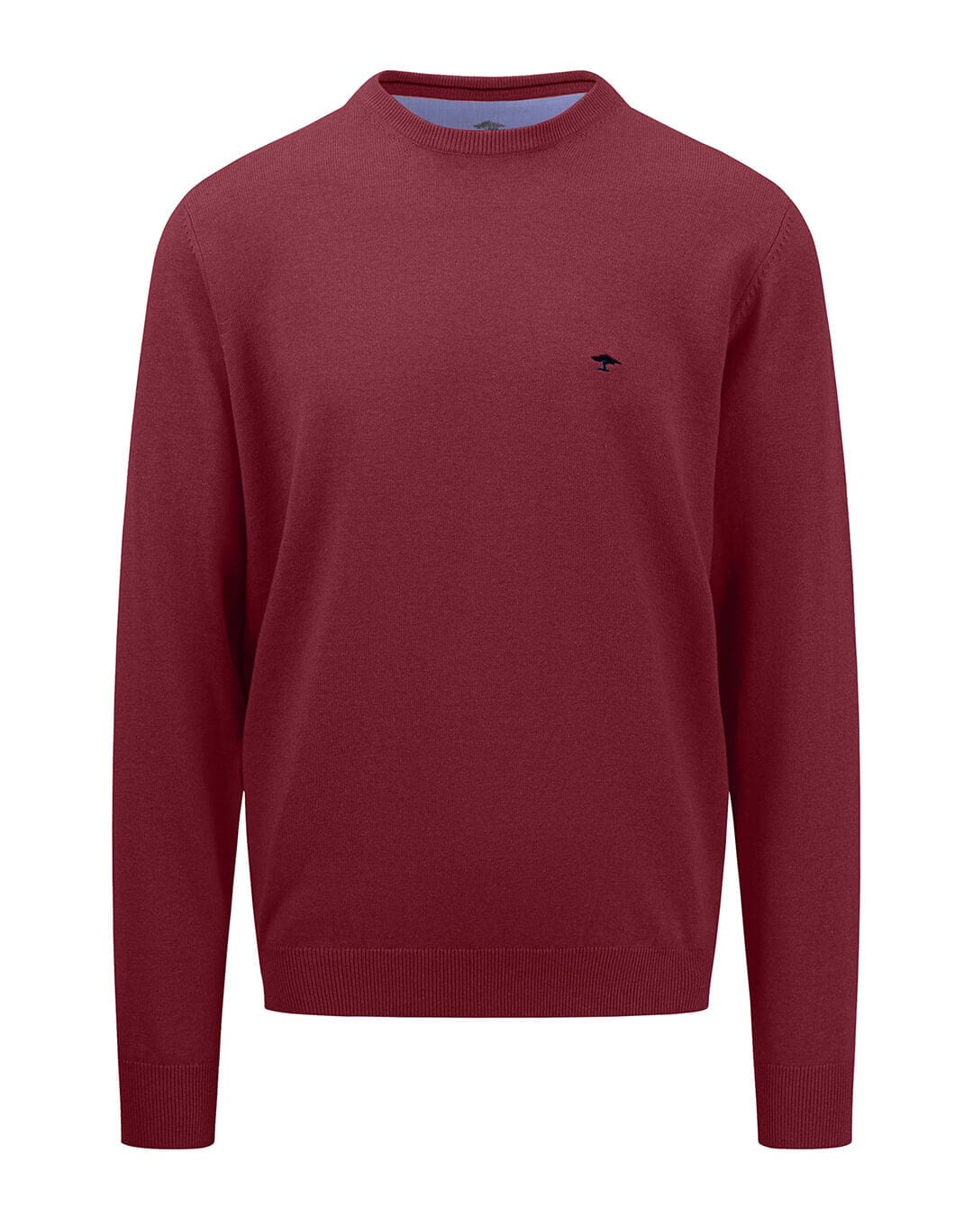 Fynch-Hatton Jumpers O-Neck Superfine Ruby Red F303 AW24 New  1414210F303