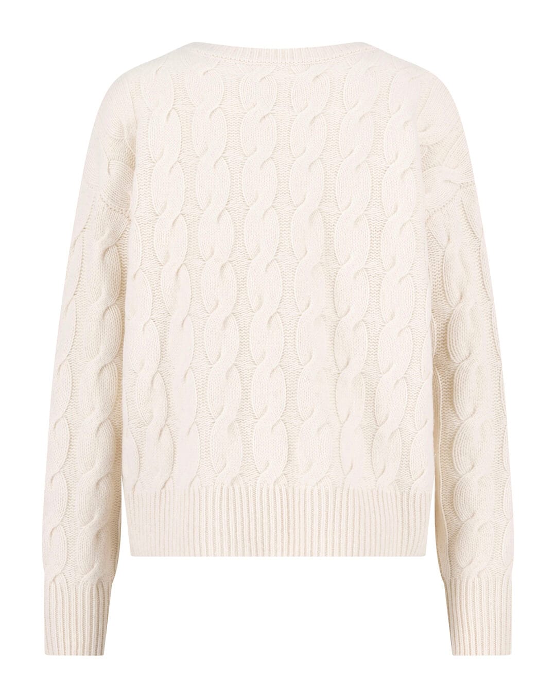 Fynch-Hatton Jumpers PULLOVER CABLE SOFTWOOL RWS WHITE F122