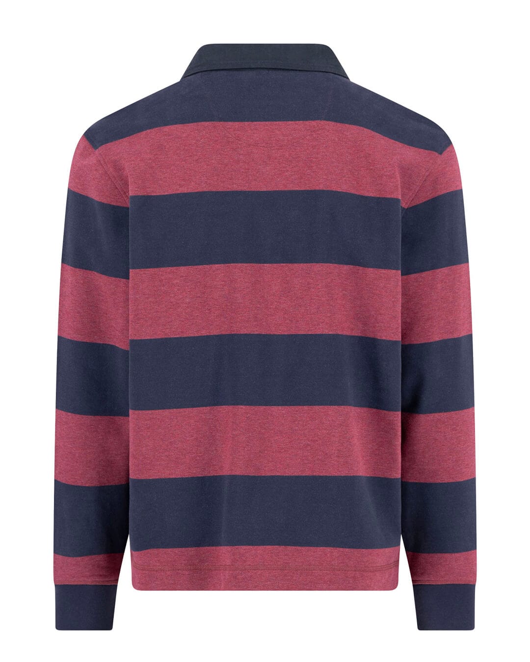 Fynch-Hatton Jumpers SWEAT RUGBY STRIPED BURGUNDY F368
