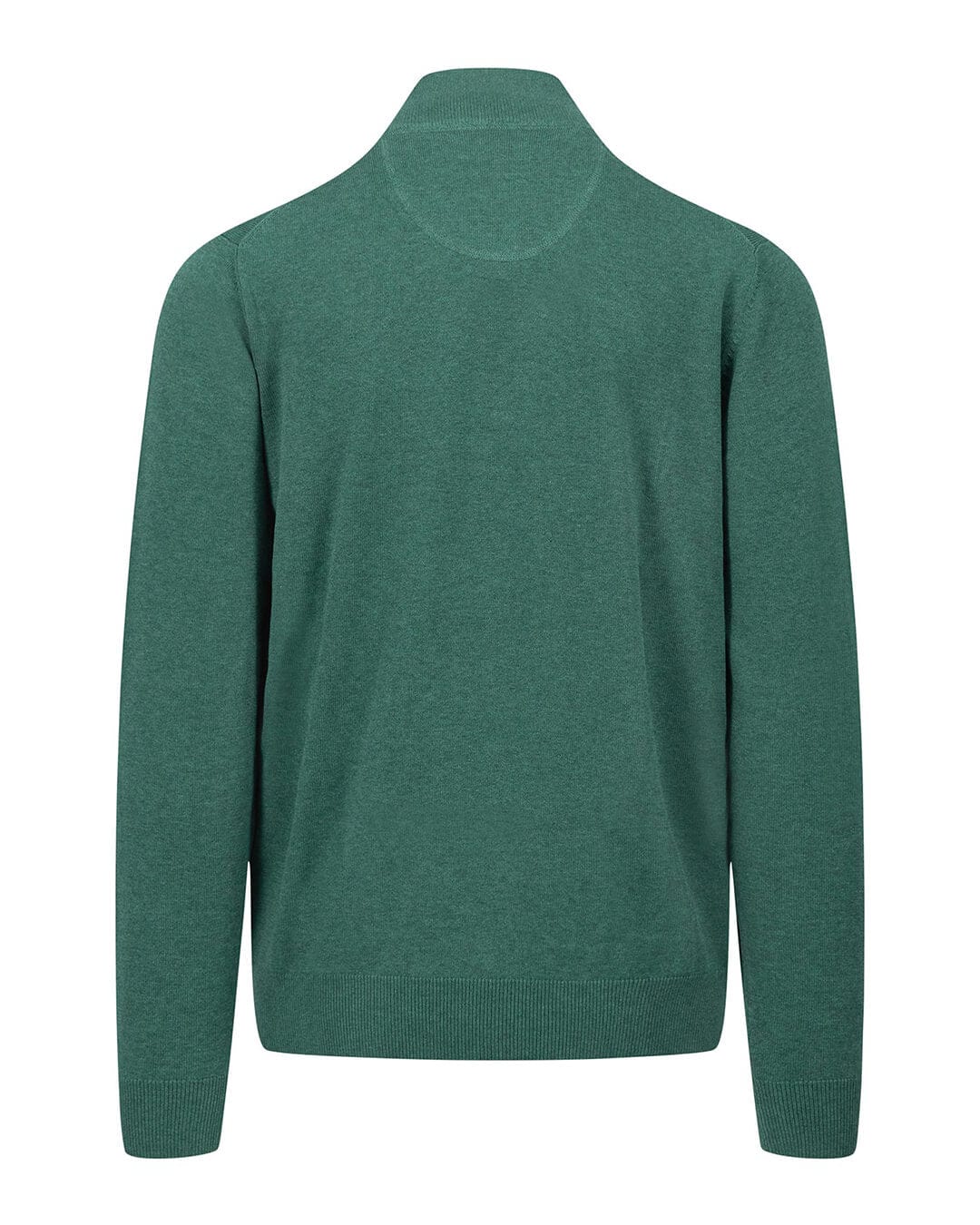 Fynch-Hatton Jumpers Troyer-Zip Superfine Dark Emerald F707 AW24 New  1414215F707