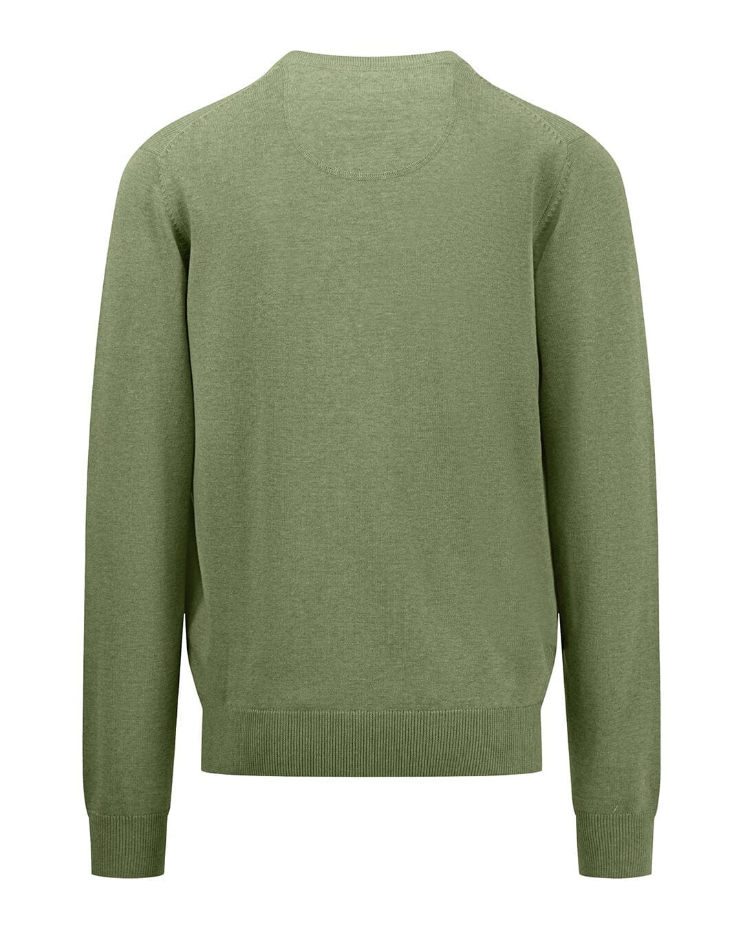 Fynch-Hatton Jumpers V-Neck Superfine Light Khaki F718 AW24 New  1414211F718