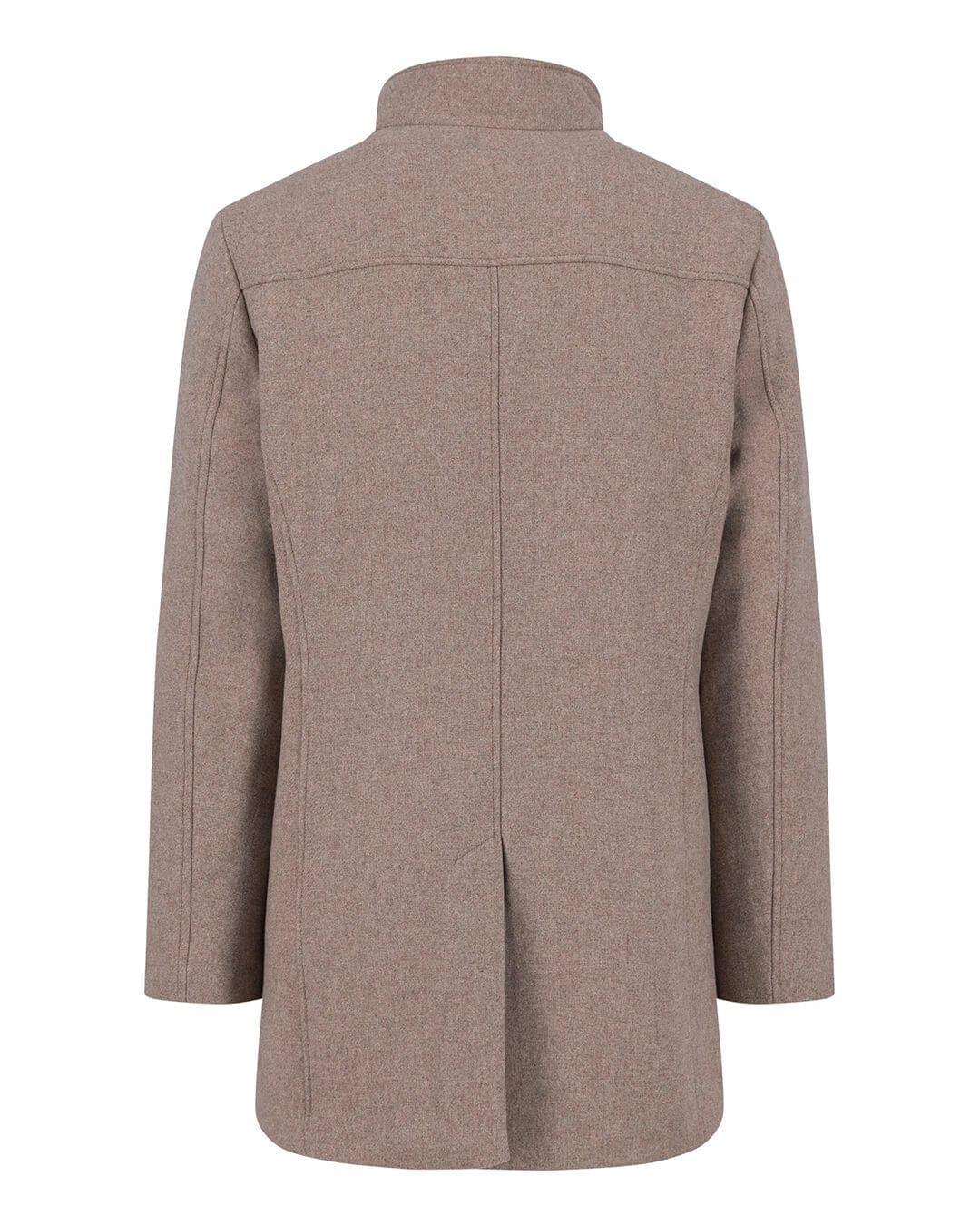 Fynch-Hatton Outerwear Fynch-Hatton Beige Standcollar Rws Insert Coat