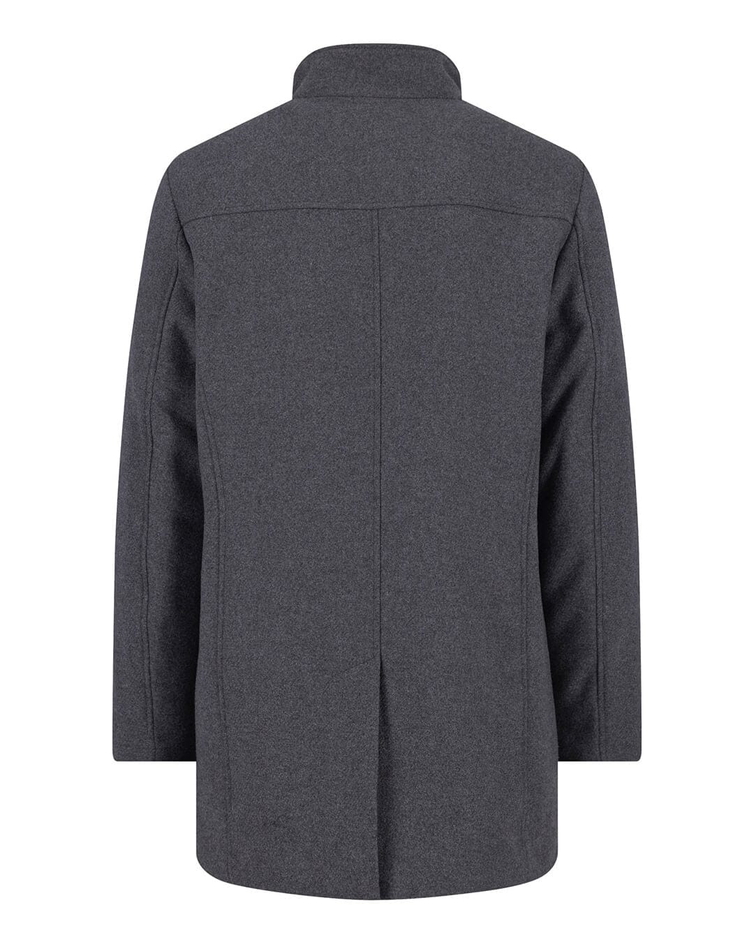 Fynch-Hatton Outerwear Fynch-Hatton Grey Standcollar Rws Insert Coat