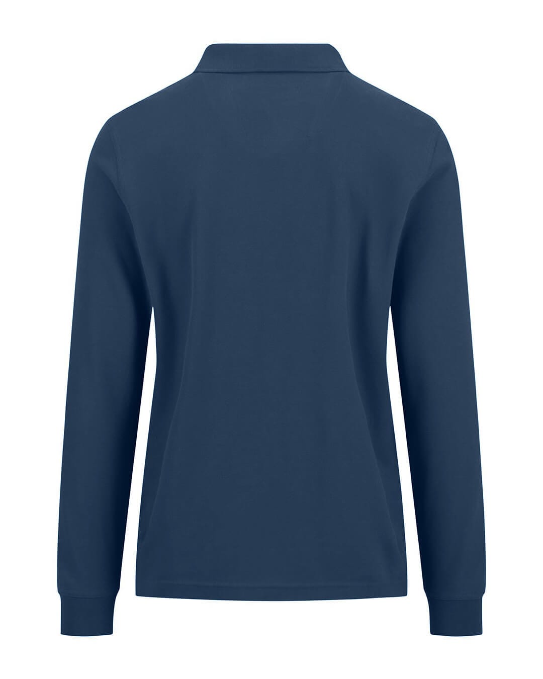 Fynch-Hatton Polo Shirts Fynch-Hatton Navy Polo Ls Premium Cotton Polo Shirt