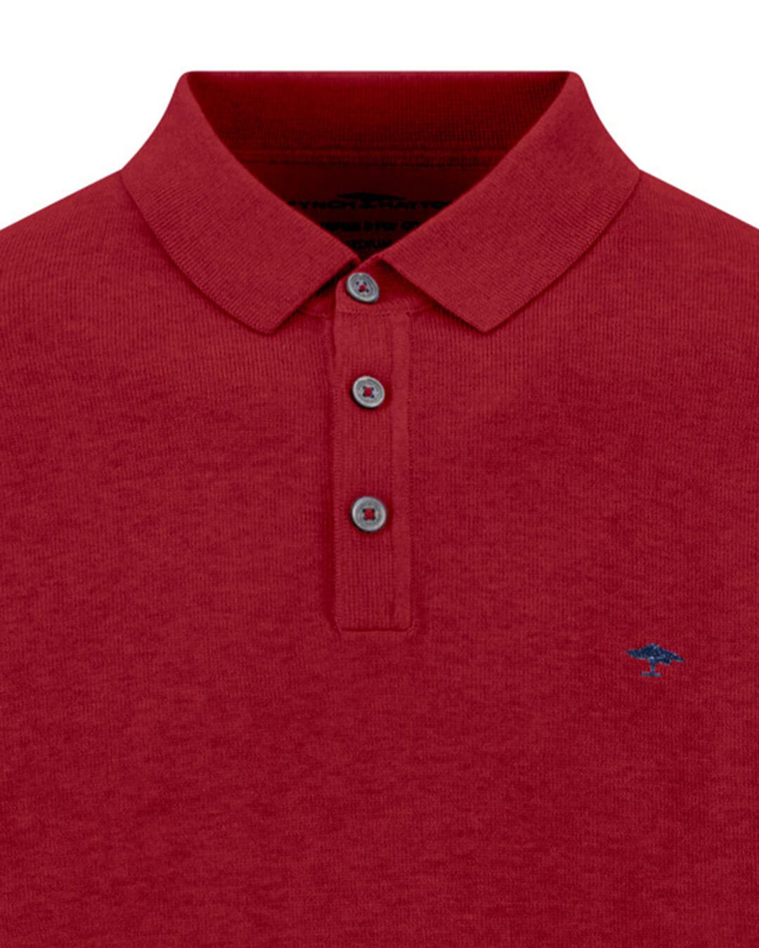 Fynch-Hatton Polo Shirts Fynch-Hatton Orange Fynch-Hatton Polo Ls Superfine Brick F346