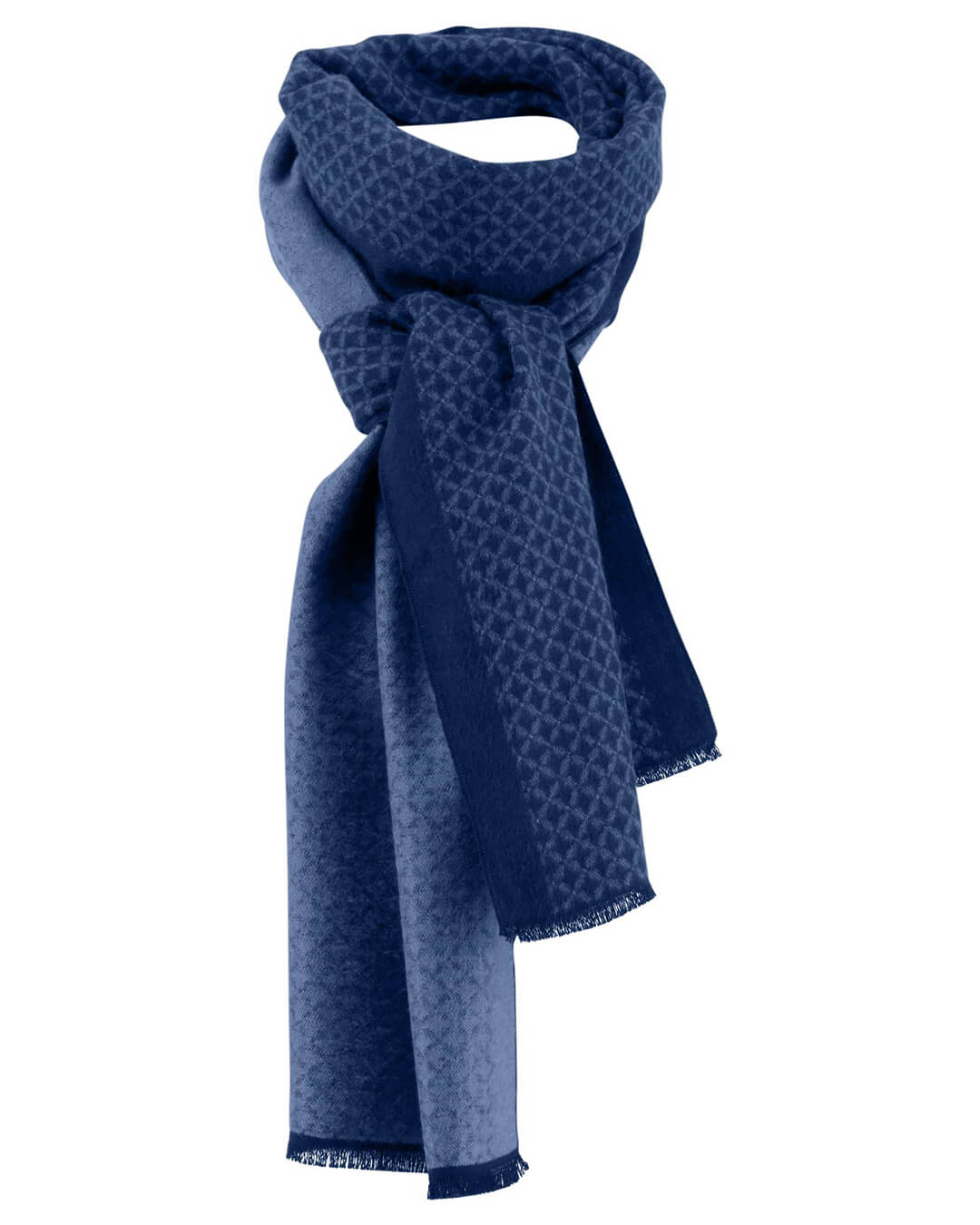 Fynch-Hatton Scarves ONE Fynch-Hatton Story Wave Navy Scarf