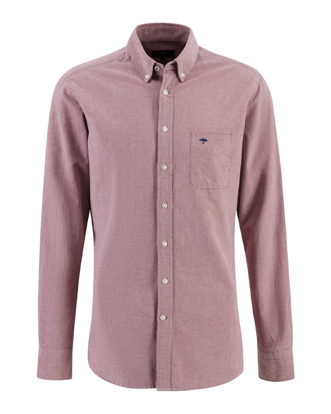 Fynch-Hatton Shirts Fynch-Hatton Seasonal Red Modern Fit Oxford Shirt