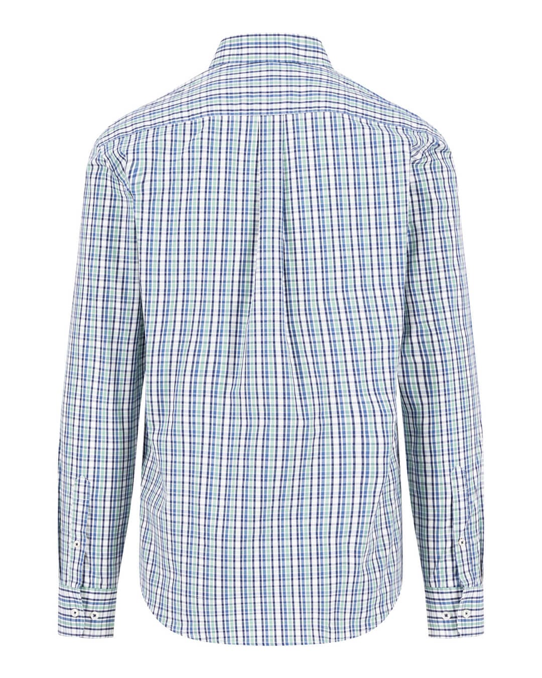 Fynch-Hatton Shirts SEASONAL COMBI CHECK BD LS GREEN F734