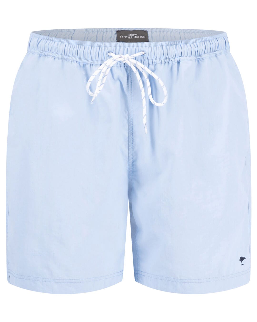 Fynch-Hatton Swimwear Fynch-Hatton Sky Blue Solid Swim Shorts