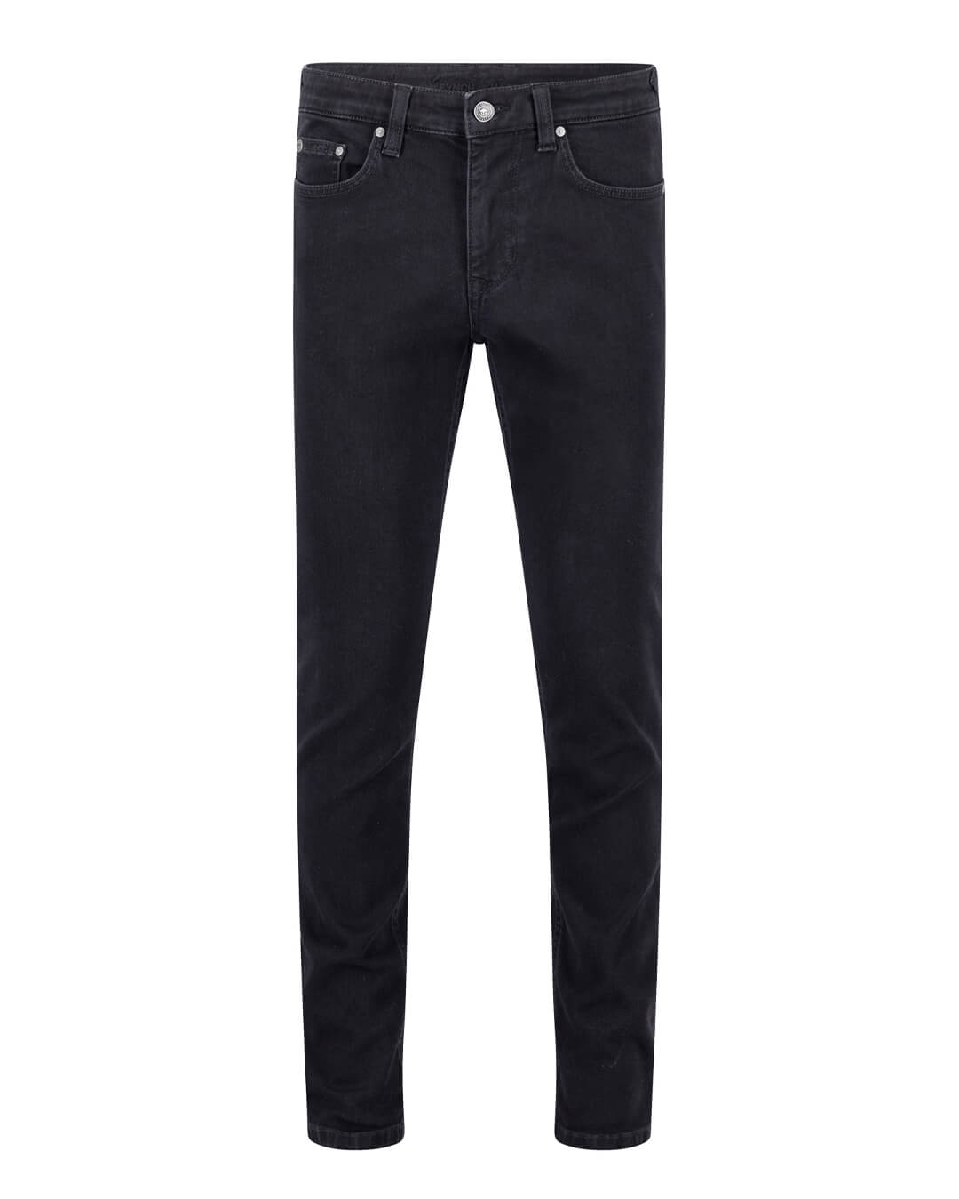 Fynch-Hatton Trousers DENIM TROUSERS BLACK F999