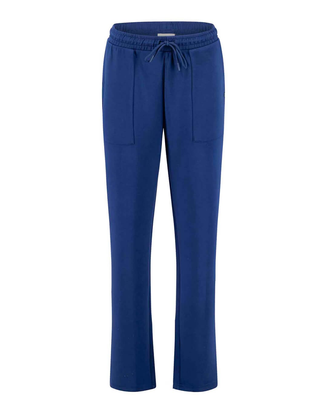 Fynch-Hatton Trousers Fynch-Hatton Blue Cozi Touch Long Pant
