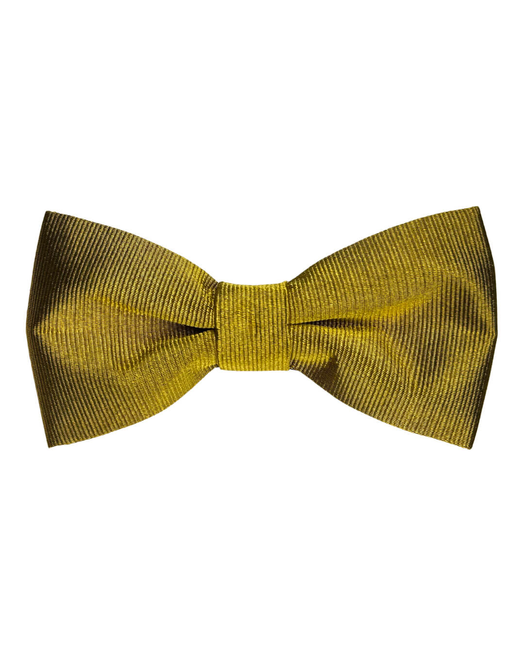 Gagliardi Bowties ONE Gagliardi Yellow Ottoman Weave Italian Silk Bow Tie