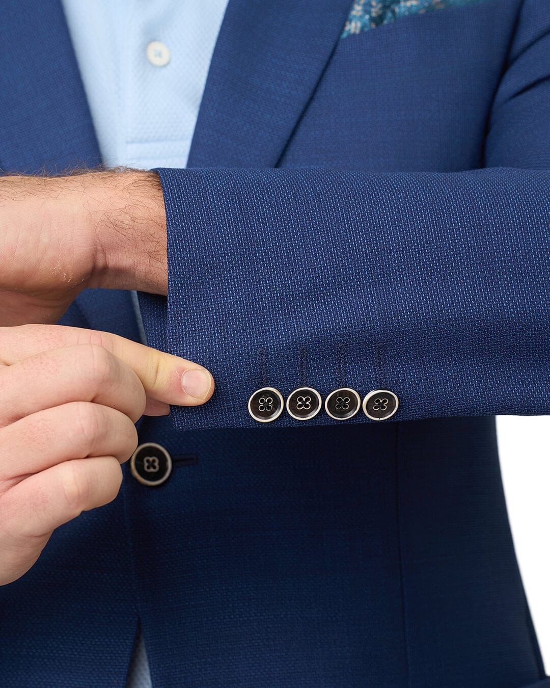Gagliardi Jackets Gagliardi Blue Jacket Barberis Montecarlo Mesh