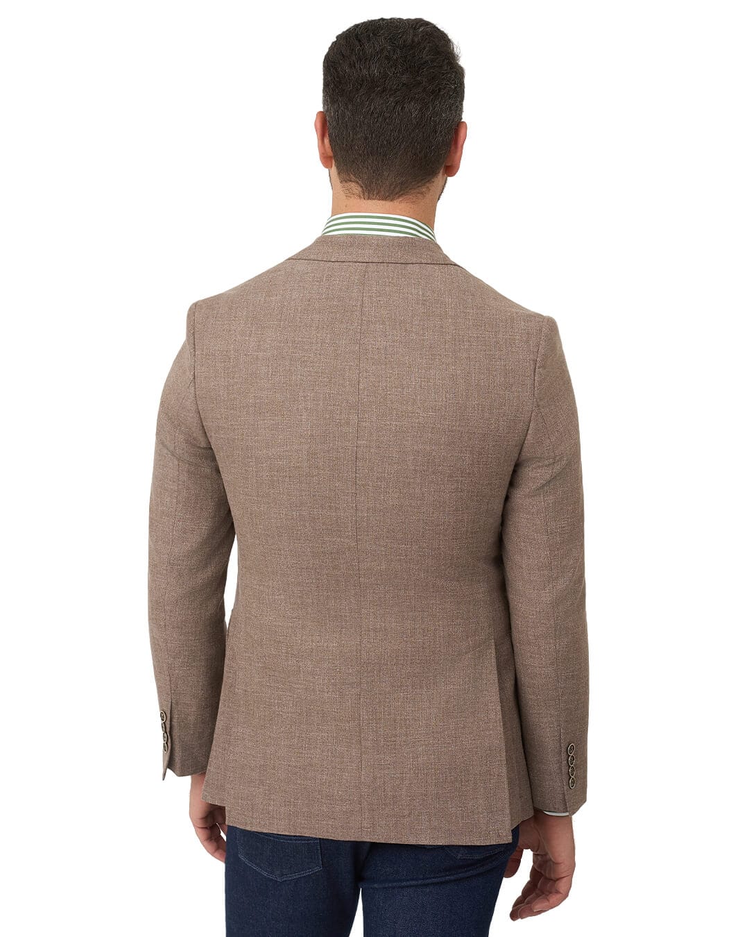 Gagliardi Jackets Gagliardi Brown Jacket Cotton Blend