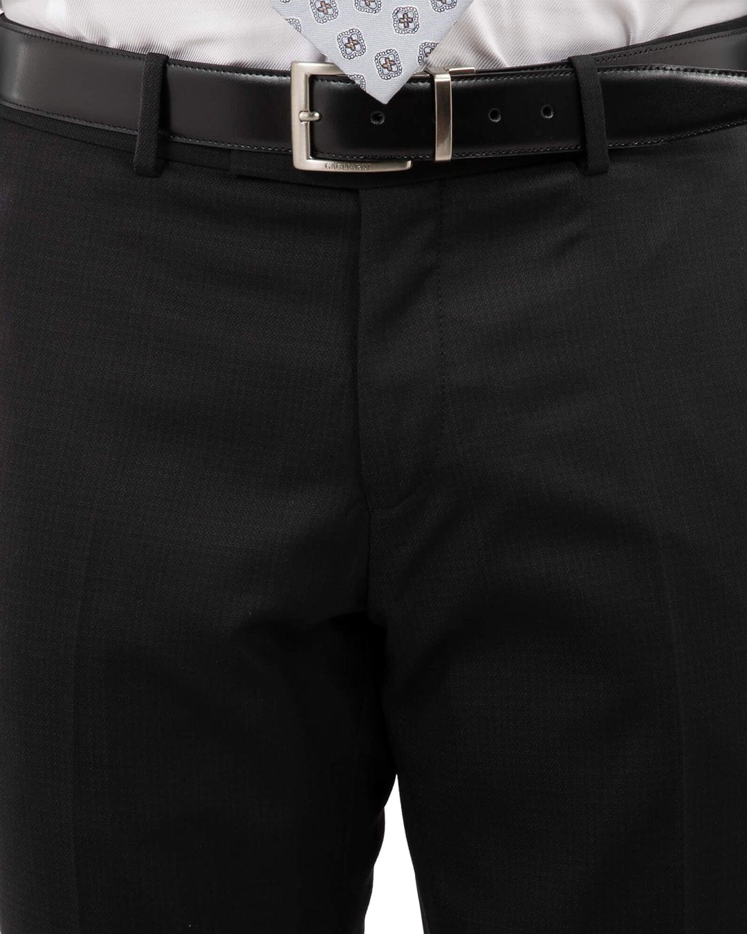 Black Travel Suit Trousers