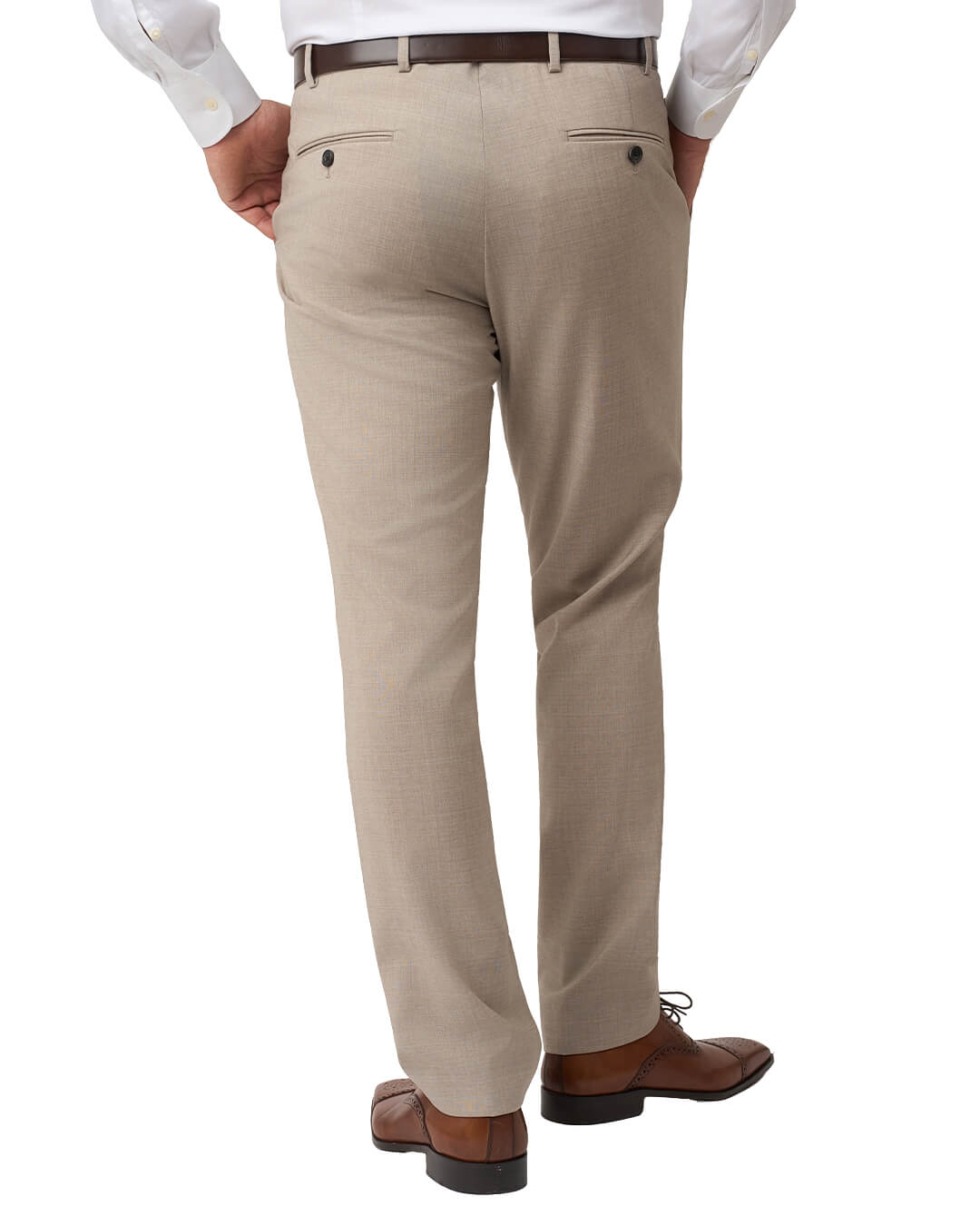 Gagliardi M&M Trousers Gagliardi Beige Trousers Mixer Reda Canvas