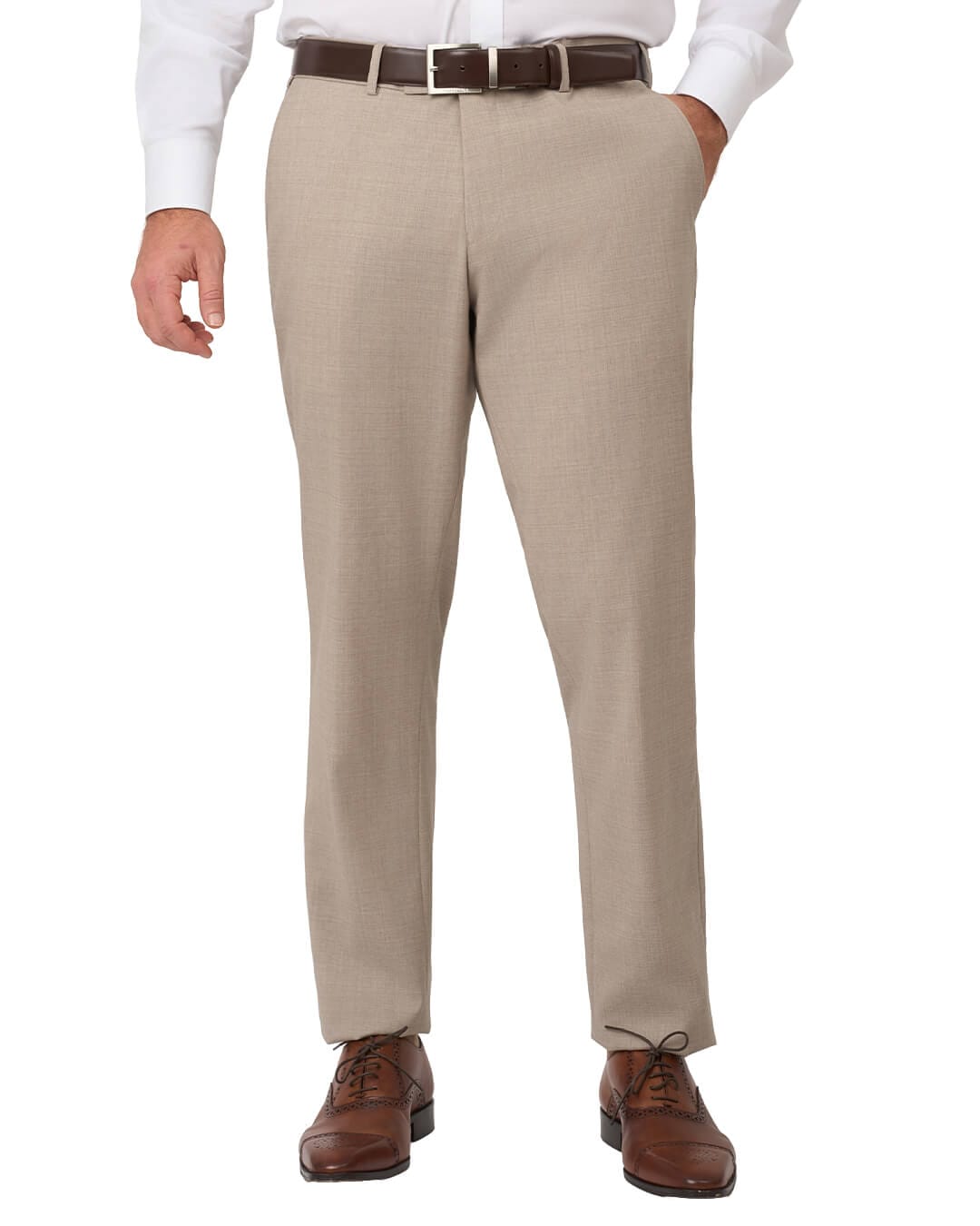 Gagliardi M&M Trousers Gagliardi Beige Trousers Mixer Reda Canvas