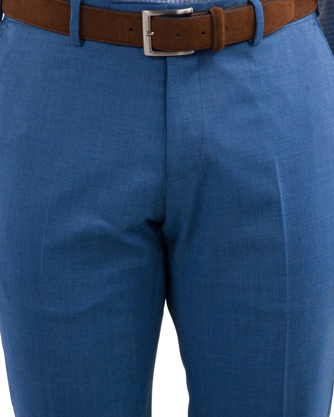 Reda Blue Tropical Weave Suit Trouser