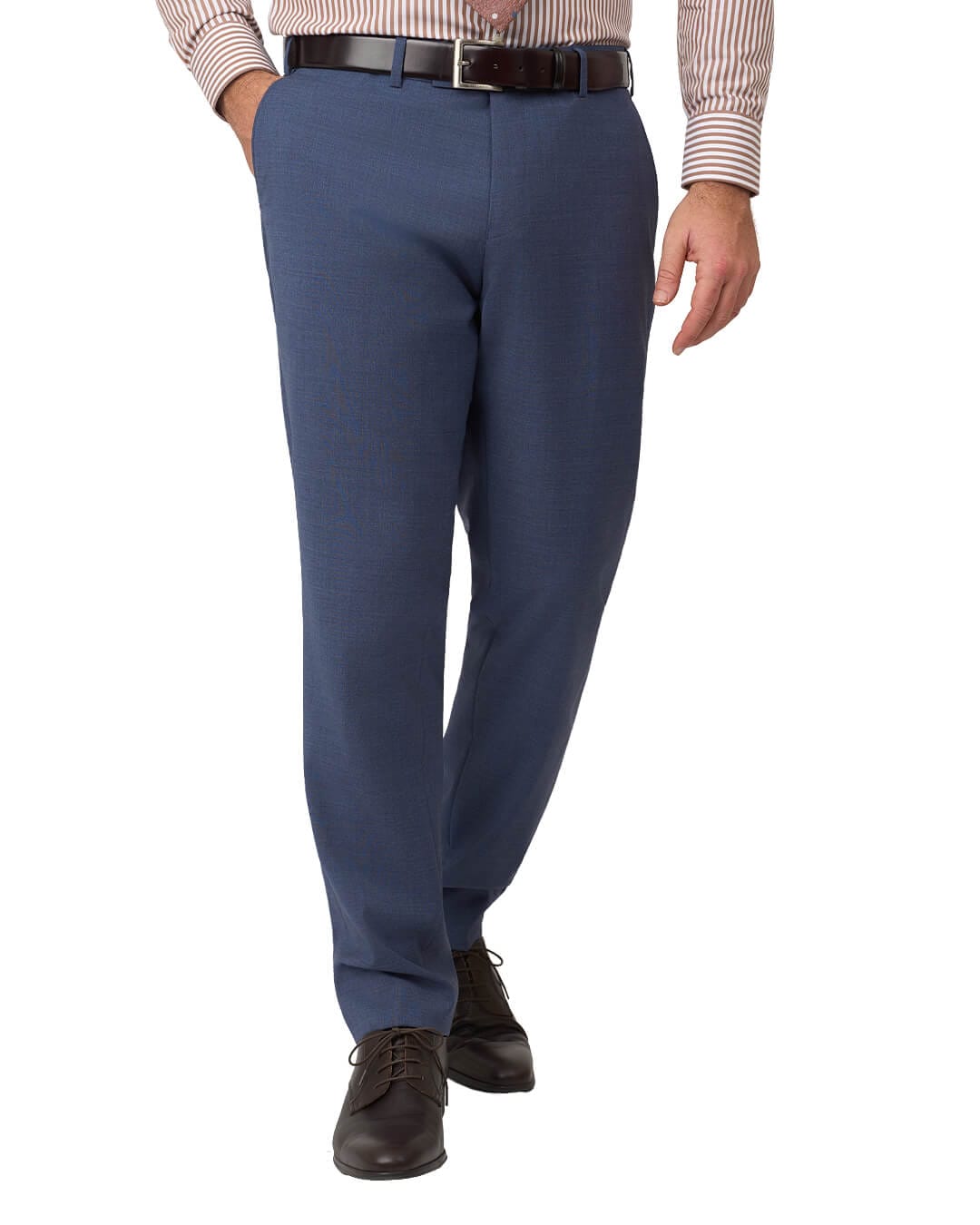 Gagliardi M&M Trousers Gagliardi Blue Trousers Mixer Reda Canvas