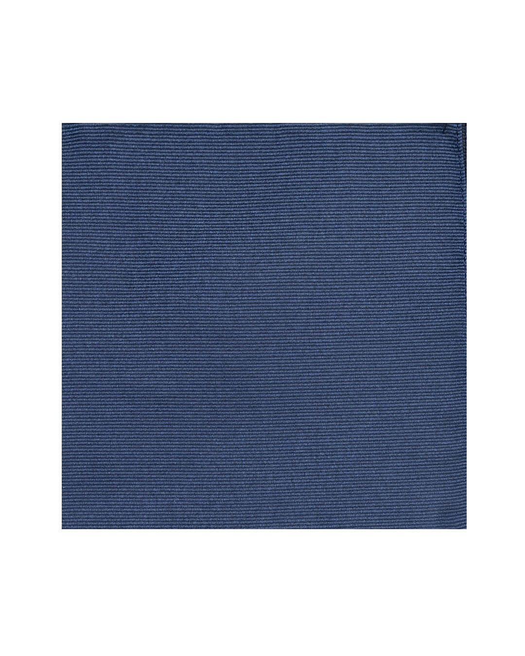 Gagliardi Pocket Squares ONE Gagliardi Petrol Blue Ottoman Italian Silk Pocket Square