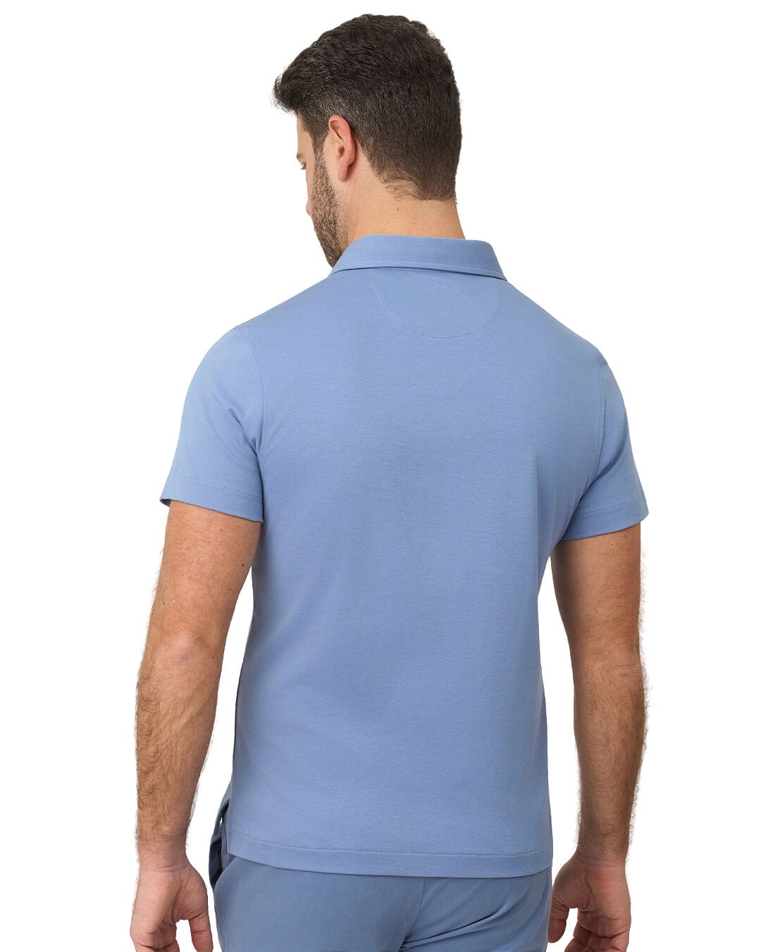 Gagliardi Polo Shirts Gagliardi Airforce Polo Shirt Interlock Self Fabric Collar