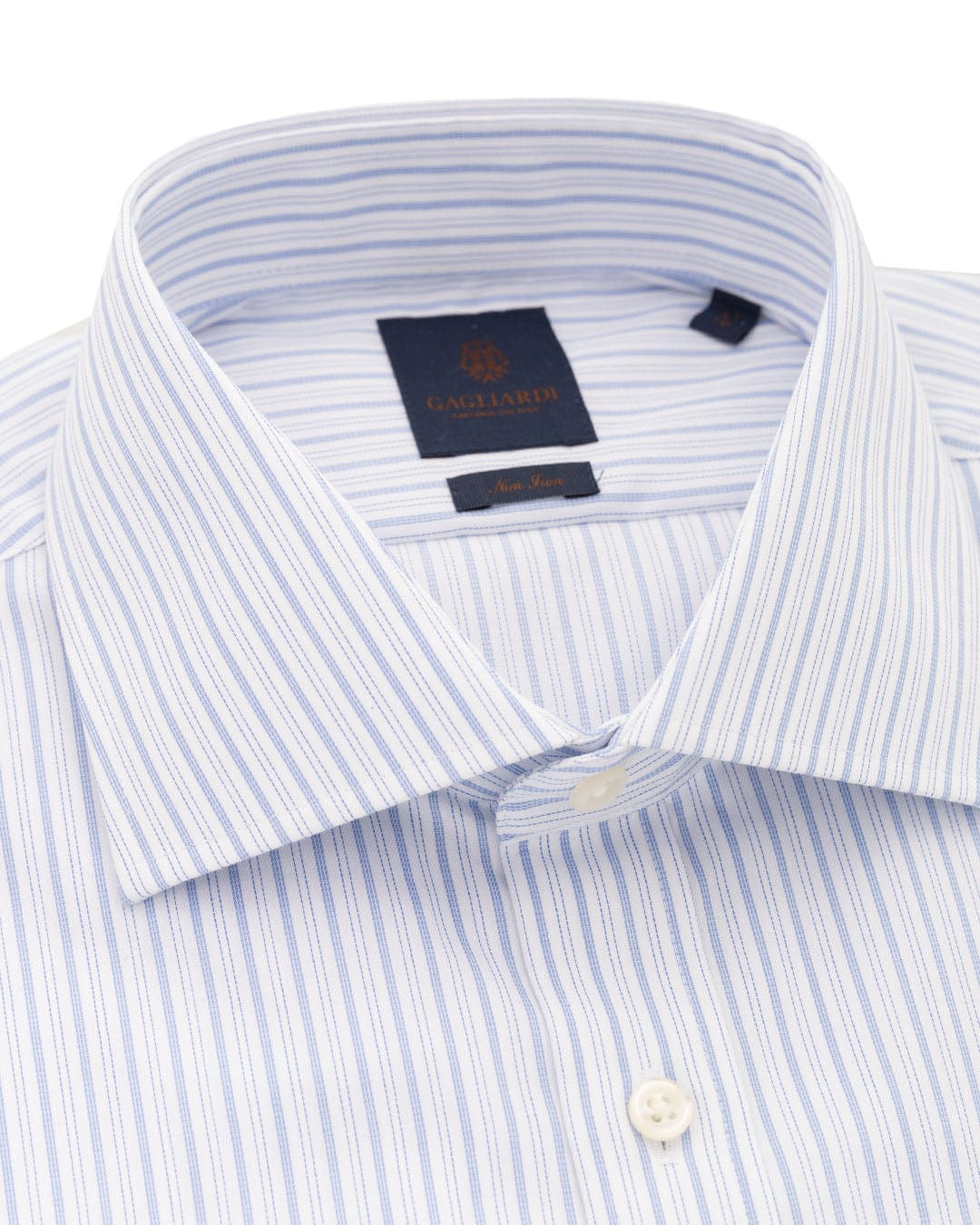 Gagliardi Shirts Gagliardi Blue Multi Stripe Non-iron Shirt