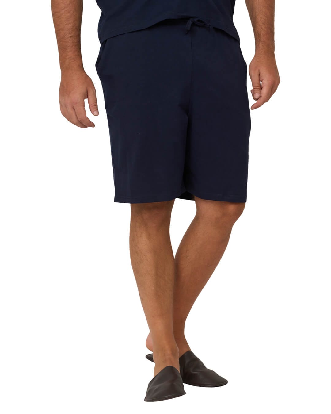 Gagliardi Sleepwear Gagliardi Navy 2-Piece Set Short Pyjamas