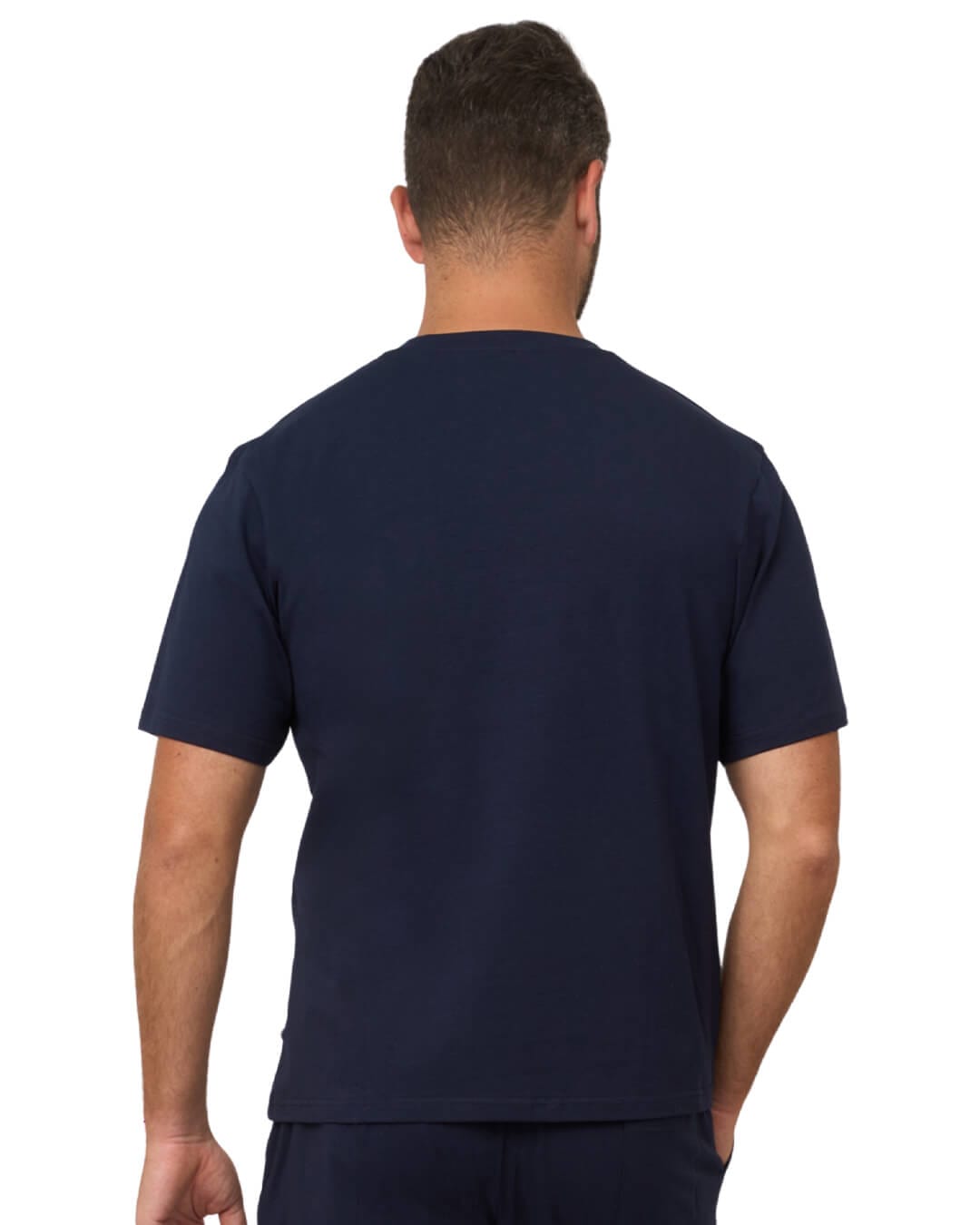 Gagliardi Sleepwear Gagliardi Navy 2-Piece Set Short Pyjamas