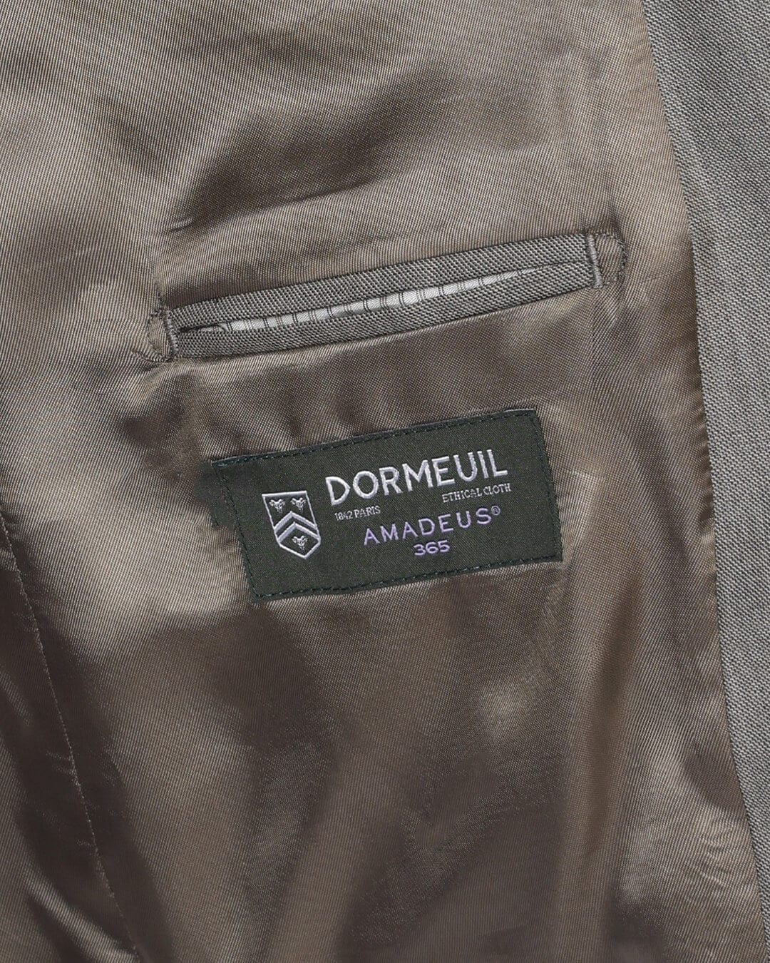 Gagliardi Suits Gagliardi Beige Dormeuil Sharkskin Suit