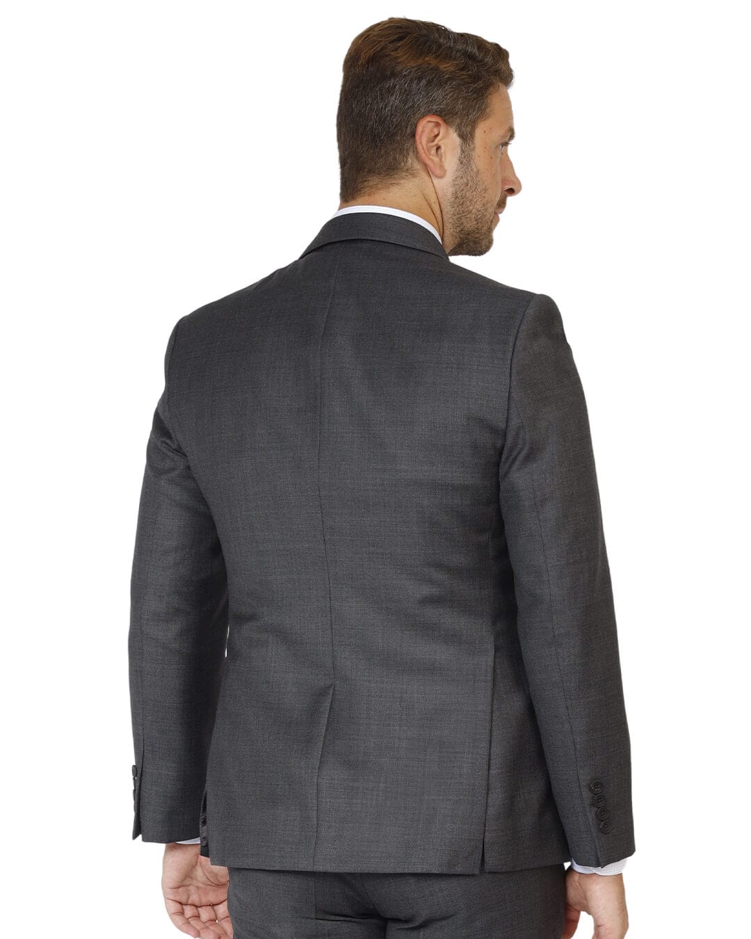 Gagliardi Suits Gagliardi Charcoal Dormeuil Sharkskin Suit